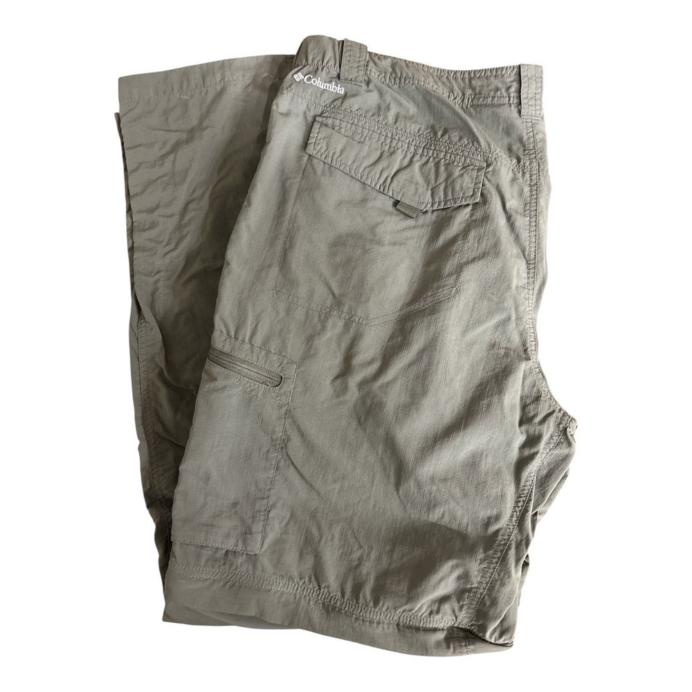 Columbia Titanium Convertible Cargo Pants Mens XL 40x32 Zip-off Hiking